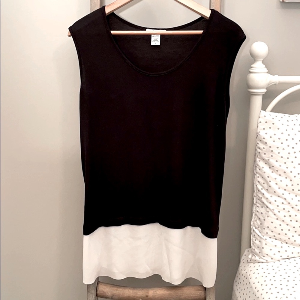 Bar III Layered Sleeveless Tank